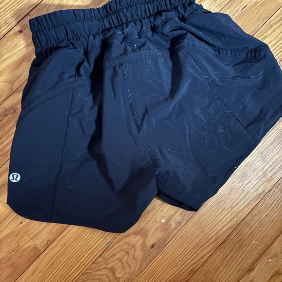 lululemon athletica Pants - lululemon track that 5” black short
